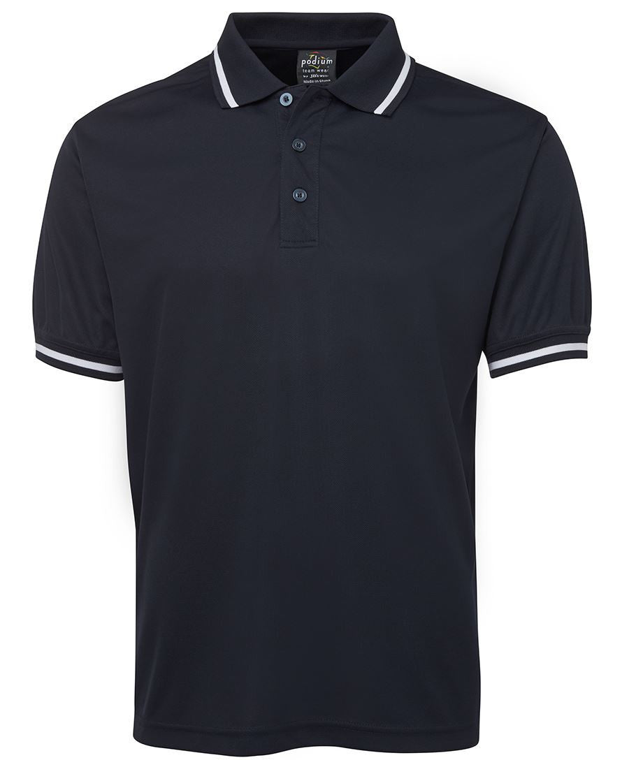 JB's Wear-JB's Podium Bold Polo - Adults-Navy/White / S-Uniform Wholesalers - 5