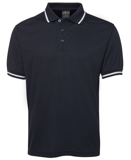 JB's Wear-JB's Podium Bold Polo - Adults-Navy/White / S-Uniform Wholesalers - 5