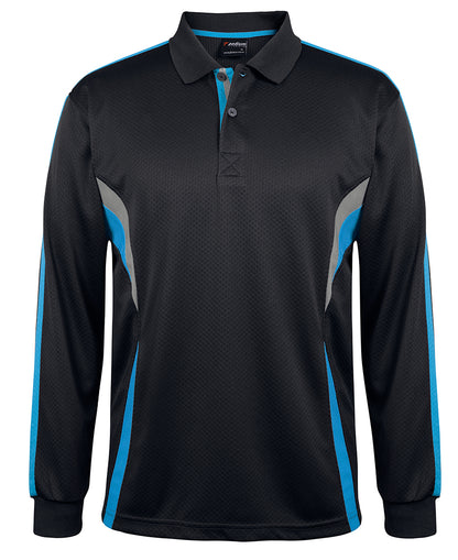JBs Wear Adult Podium L/S Cool Polo (7CLP)