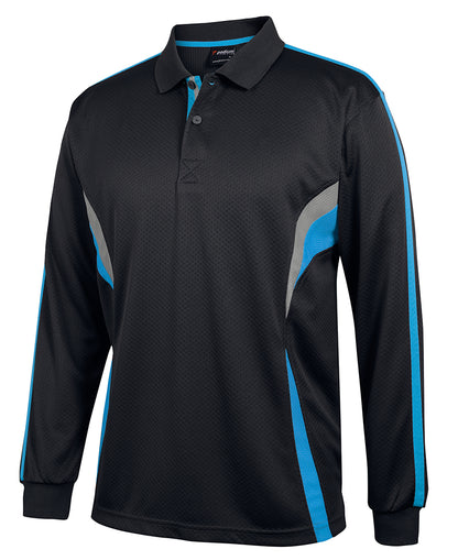 JBs Wear Adult Podium L/S Cool Polo (7CLP)
