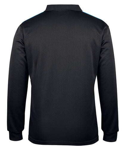 JBs Wear Adult Podium L/S Cool Polo (7CLP)