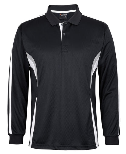 JBs Wear Adult Podium L/S Cool Polo (7CLP)