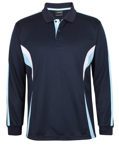 JBs Wear Adult Podium L/S Cool Polo (7CLP)