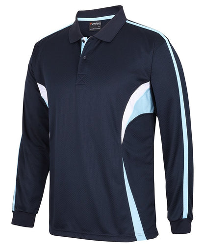 JBs Wear Adult Podium L/S Cool Polo (7CLP)