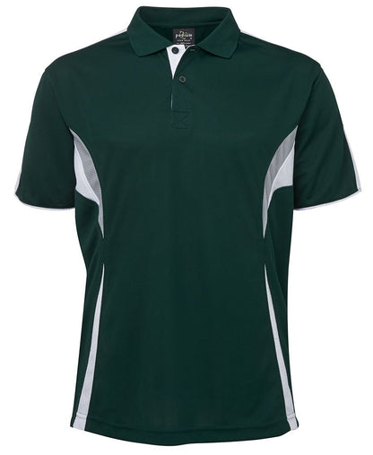 JB's Wear-Jb's Podium Cool Polo - Adults-Forest/White/Grey / S-Uniform Wholesalers - 7