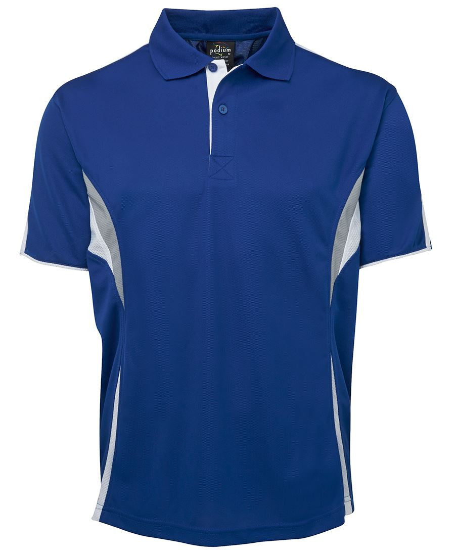 JB's Wear-Jb's Podium Cool Polo - Adults-Royal/White/Grey / S-Uniform Wholesalers - 8