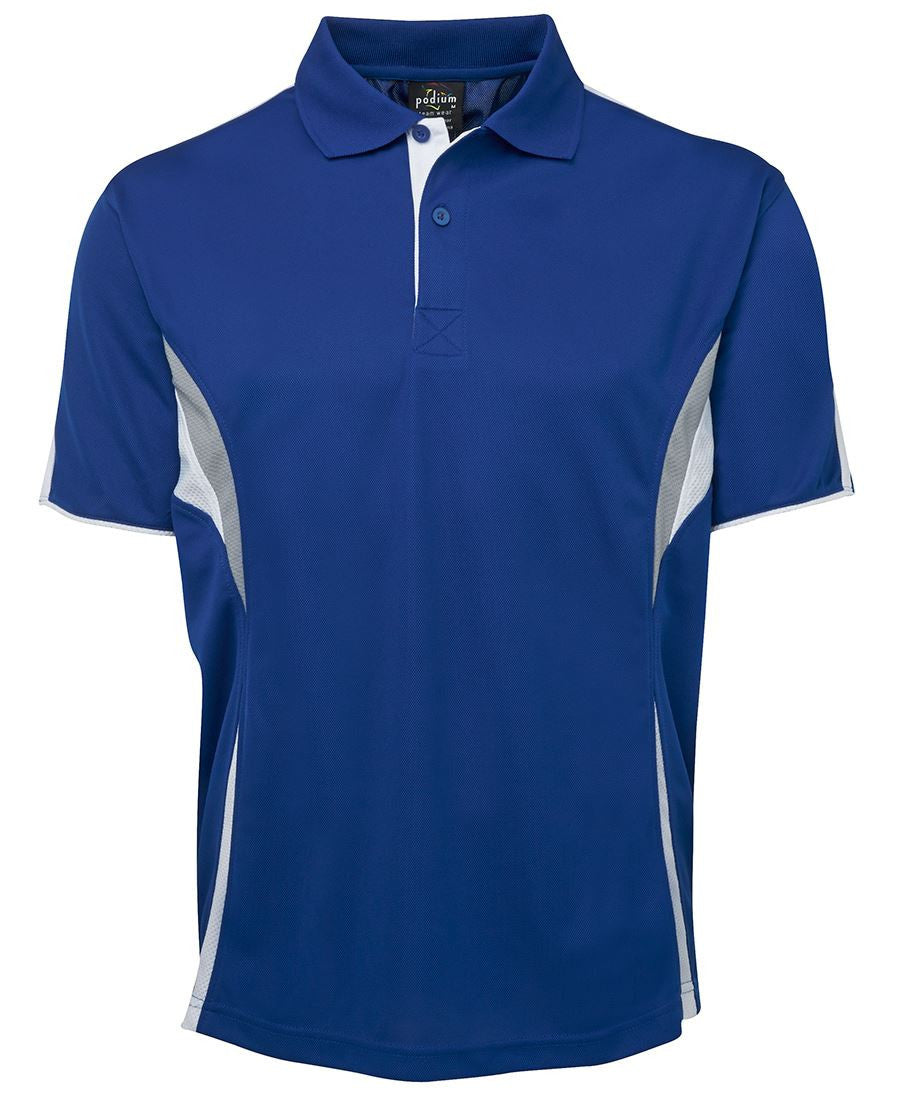 JB's Wear-Jb's Podium Cool Polo - Adults-Royal/White/Grey / S-Uniform Wholesalers - 8