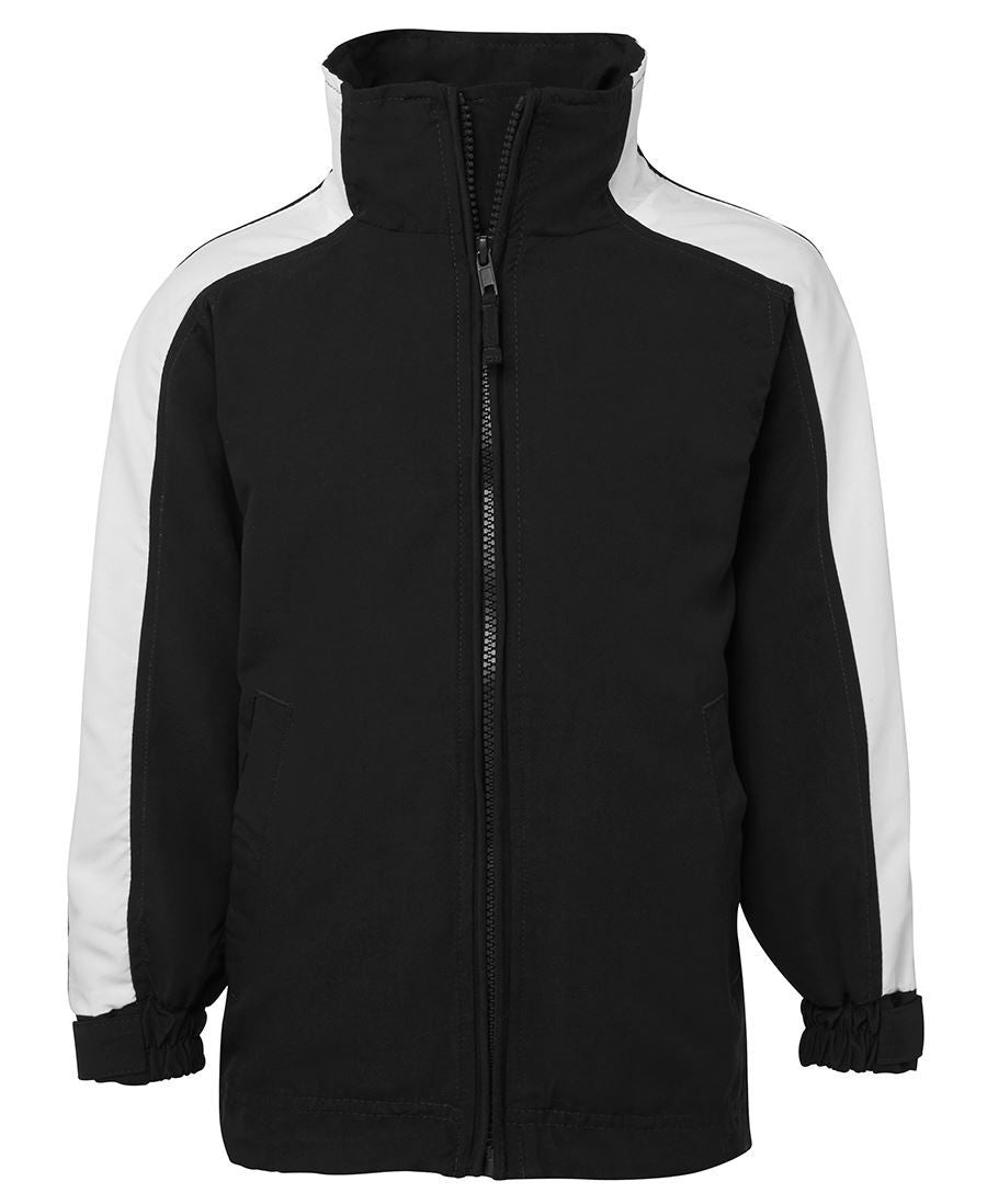 JB's Wear-JB's Kids Warm Up Jacket-Black/White / 4-Uniform Wholesalers - 4