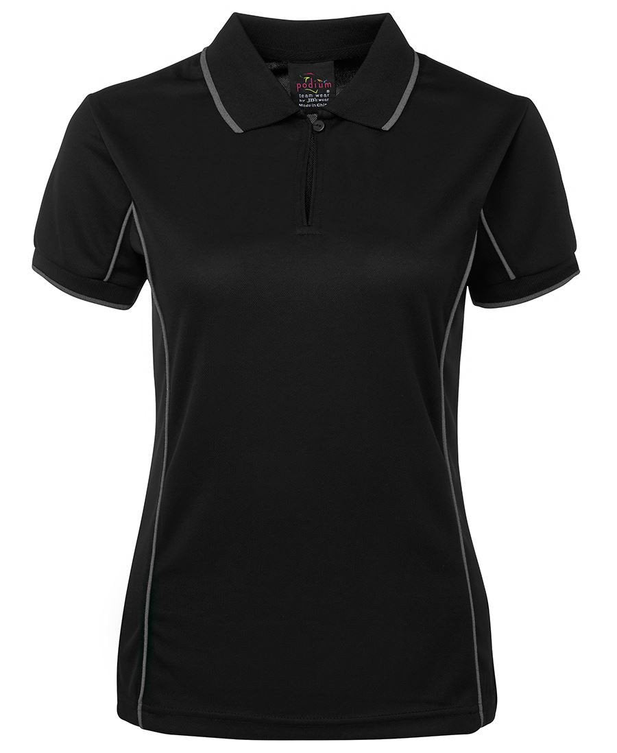 JBs Wear Podium Ladies Piping Polo(7LPI)