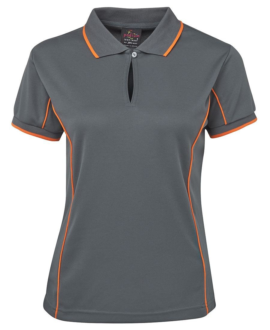 JBs Wear Podium Ladies Piping Polo(7LPI)