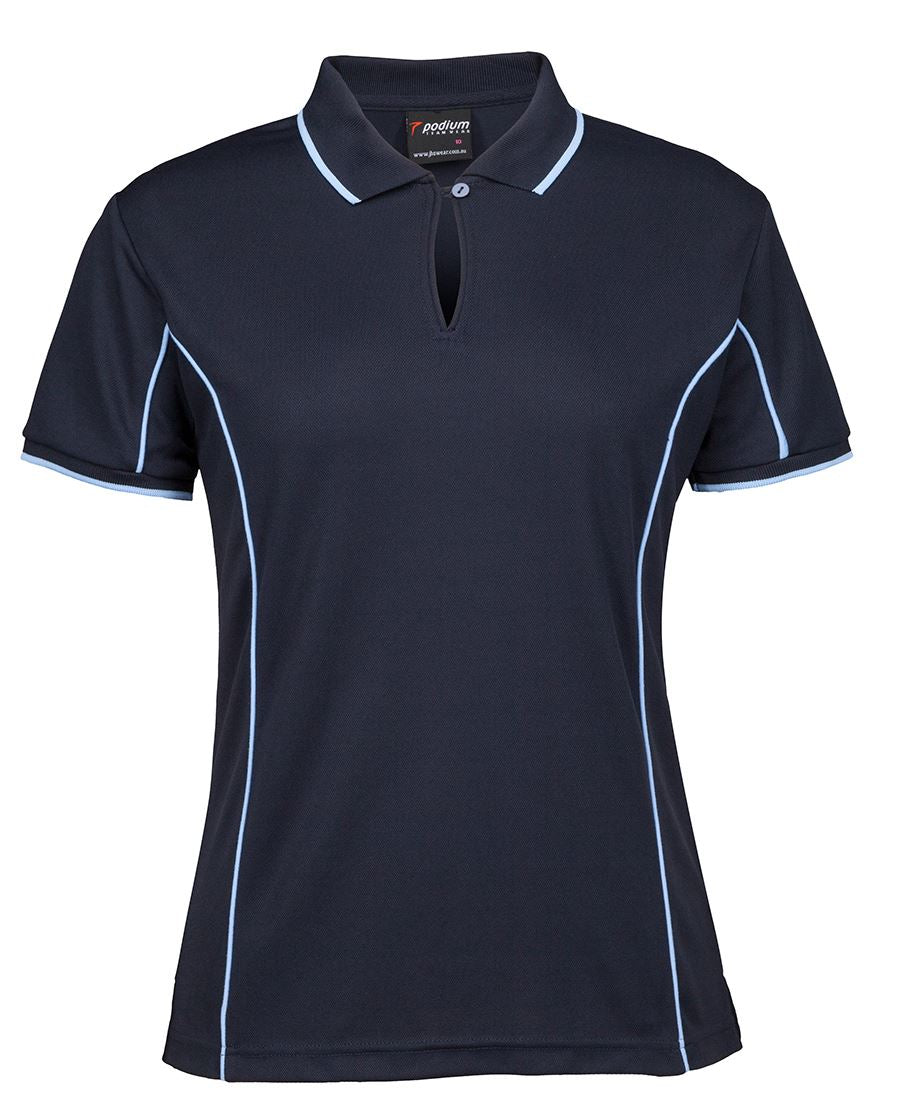 JBs Wear Podium Ladies Piping Polo(7LPI)