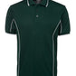 JB's Wear-JB's Podium Short Sleeve Piping Polo - Adults 2nd (10 Colour)-Forest/White / S-Uniform Wholesalers - 8