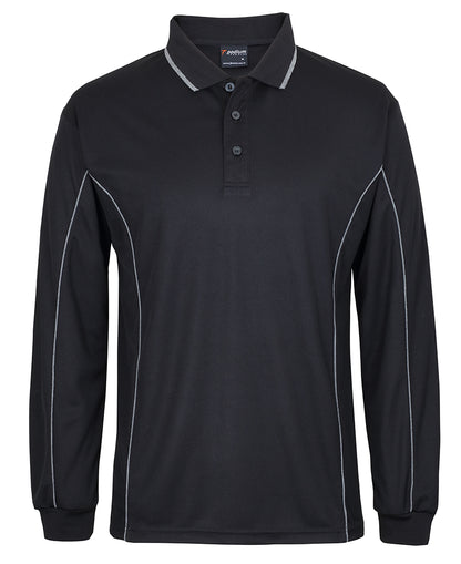 JBs Wear Podium Long Sleeve Piping Polo (7PIPL)