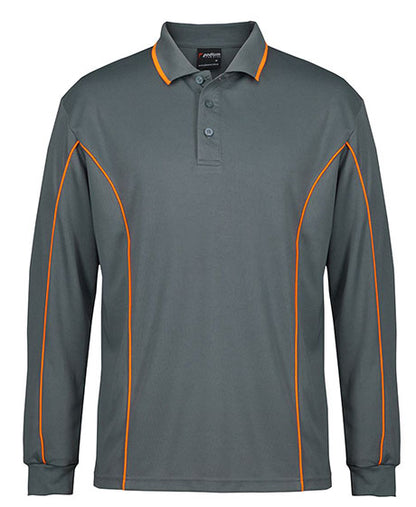 JBs Wear Podium Long Sleeve Piping Polo (7PIPL)