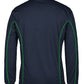 JBs Wear Podium Long Sleeve Piping Polo (7PIPL)