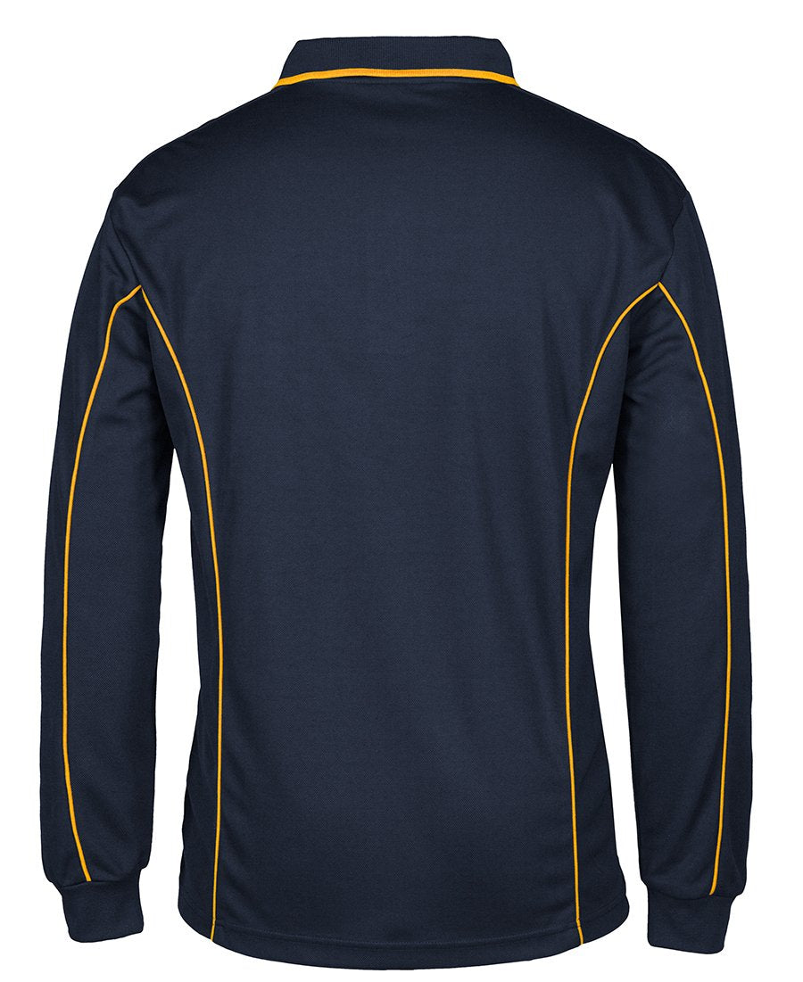 JBs Wear Podium Long Sleeve Piping Polo (7PIPL)