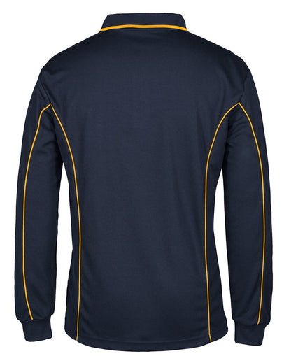 JBs Wear Podium Long Sleeve Piping Polo (7PIPL)