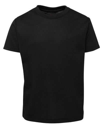 JB's Wear-JB's Kids New Fit Poly Tee-Black / 4-Uniform Wholesalers - 6