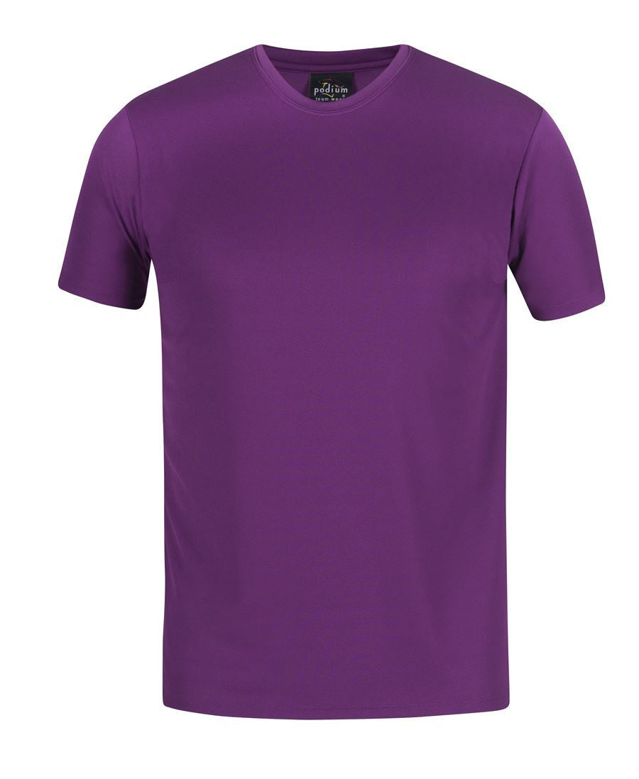 JB's Wear-JB's Kids New Fit Poly Tee-MULBERRY / 4-Uniform Wholesalers - 16