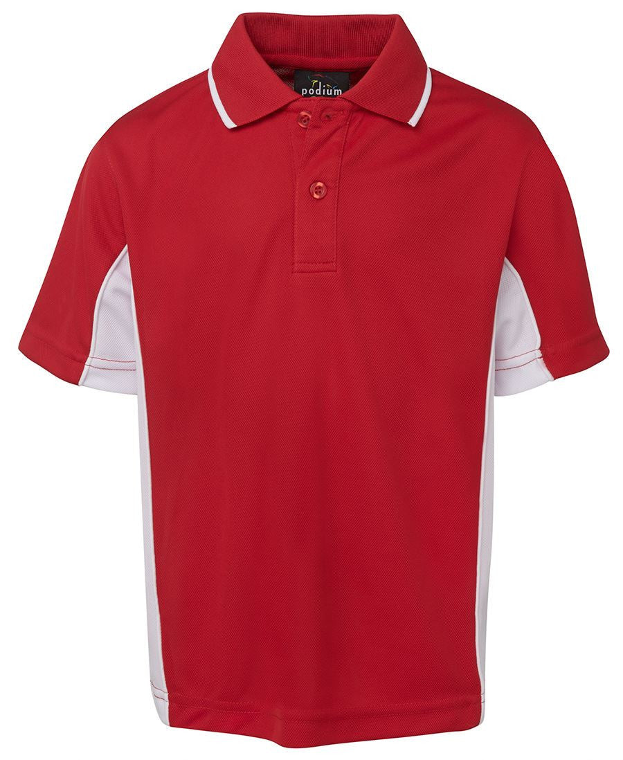 JB's Wear-JB's Podium Kids Contrast Polo-Red/White / 4-Uniform Wholesalers - 5