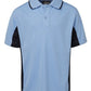 JB's Wear-JB's Podium Kids Contrast Polo-Light Blue/Navy / 4-Uniform Wholesalers - 7