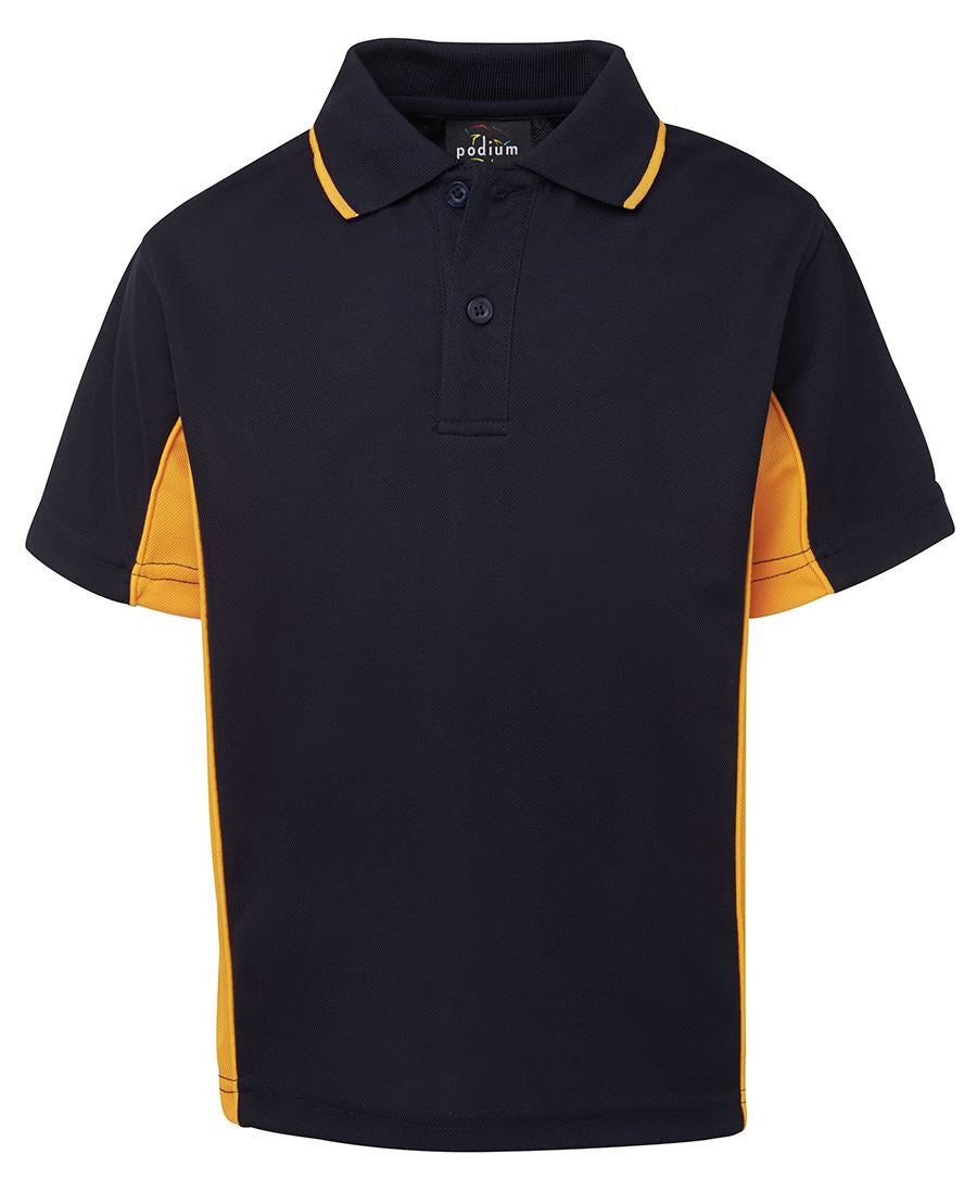 JB's Wear-JB's Podium Kids Contrast Polo-Navy/Gold / 4-Uniform Wholesalers - 12