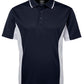 JB's Wear-JB's Podium Contrast Polo Adult(1st 12 colours)-Navy/White / S-Uniform Wholesalers - 11