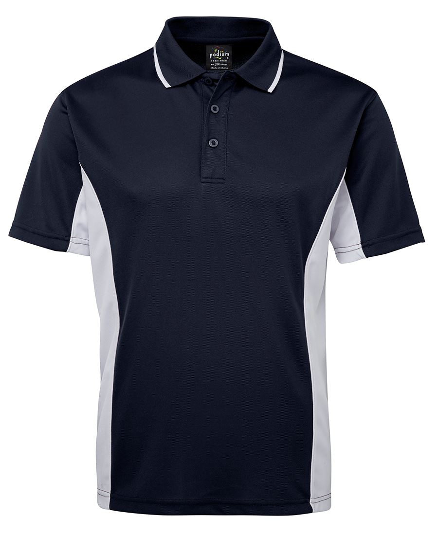 JB's Wear-JB's Podium Contrast Polo Adult(1st 12 colours)-Navy/White / S-Uniform Wholesalers - 11