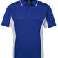 JB's Wear-JB's Podium Contrast Polo Adult(1st 12 colours)-Royal/White / S-Uniform Wholesalers - 13