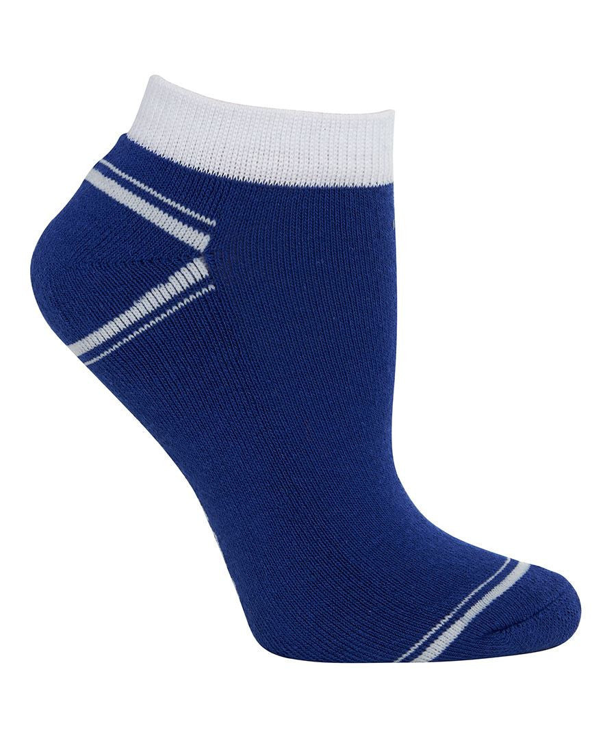JB's Wear-JB's Sport Ankle Sock (5 Pack)-Royal/White / King-Uniform Wholesalers - 11