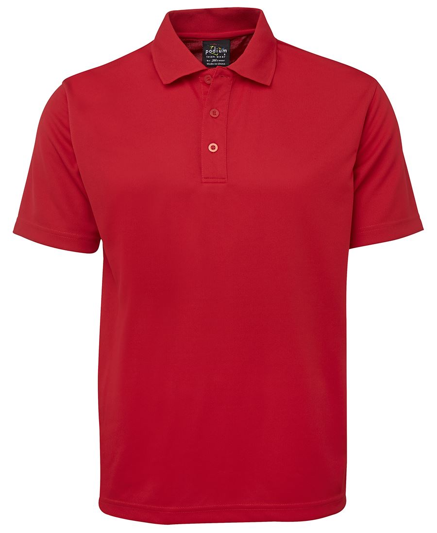 JB's Wear-JB's Adults Short Sleeve Poly Polo-White / S-Uniform Wholesalers - 9