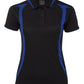 JB's Wear-JB's Podium Ladies Swirl Polo-Black/Pea Green / 10-Uniform Wholesalers - 3