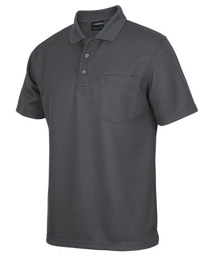 JBs Wear Adults Podium Waffle Pocket Polo (7WPP)