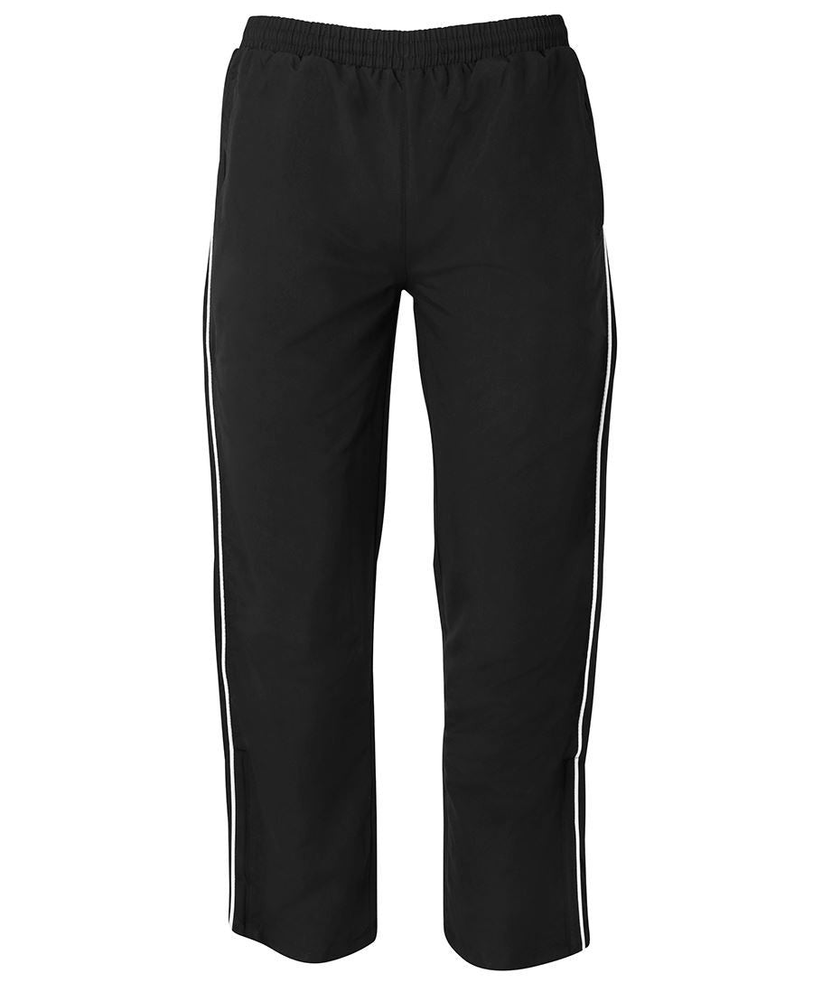 JB's Wear-JB's Adult Warm Up Zip Pant-Black/White / S-Uniform Wholesalers - 2