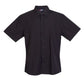 Ramo-Ramo Mens Short Sleeve Shirts-Black / S-Uniform Wholesalers - 2