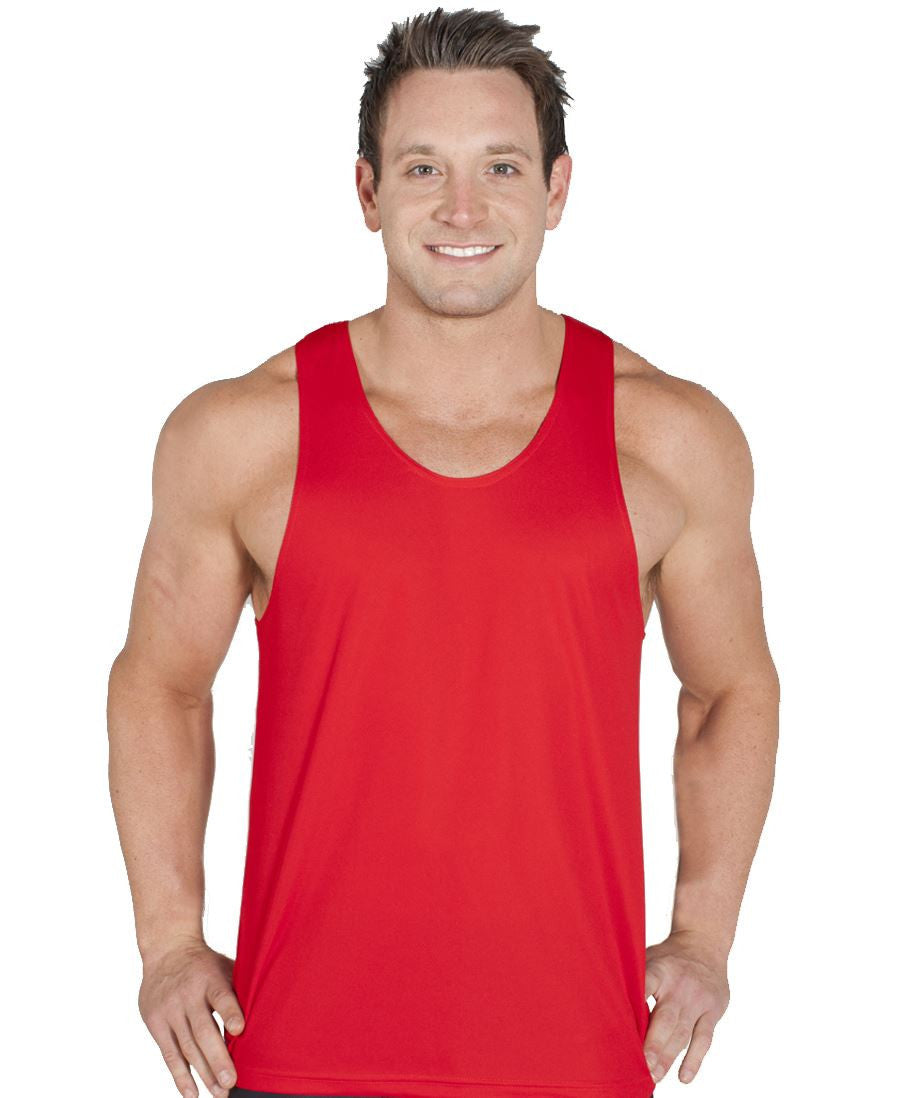 JB's Wear-JB's Adults Poly Singlet--Uniform Wholesalers - 1