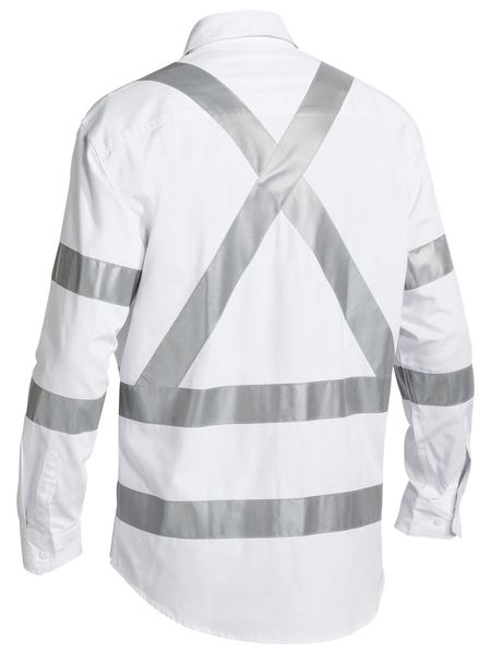 Bisley Taped Night Cotton Drill Shirt (BS6807T)