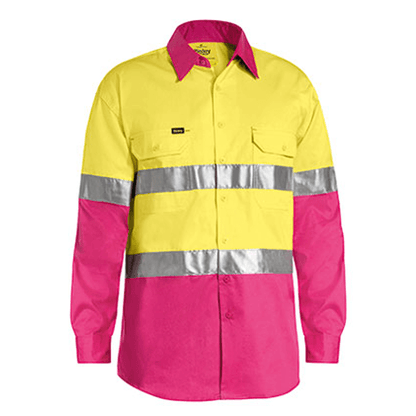 Bisley 3M Taped Cool Hi Vis Light Weight Shirt (BS6696T)