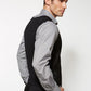 Biz Corporates Mens Cool Stretch Peaked Vest with Knitted Back (90111)