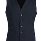 Biz Corporates Men's Peaked Vest with Knitted Back (94011)