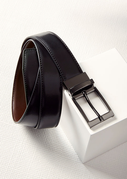 Biz Corporates Mens Leather Reversible Belt(99300)