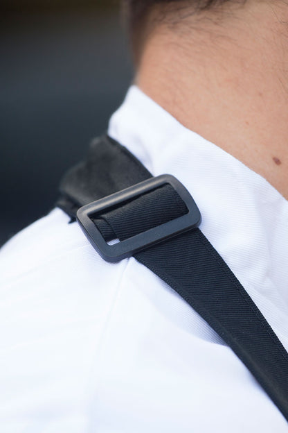 Chef Works Large Adjustable Bib Apron No Pockets-(A111)