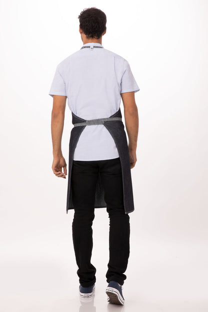 Chef Works Manhattan Bib Apron -  (AB034)