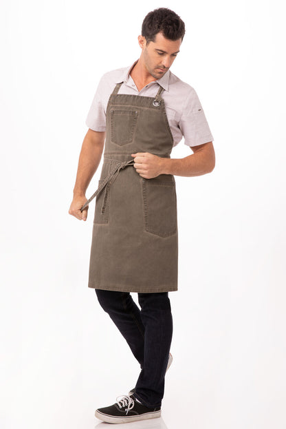 Chef Works Dorset Bib Apron (ABAQ054)