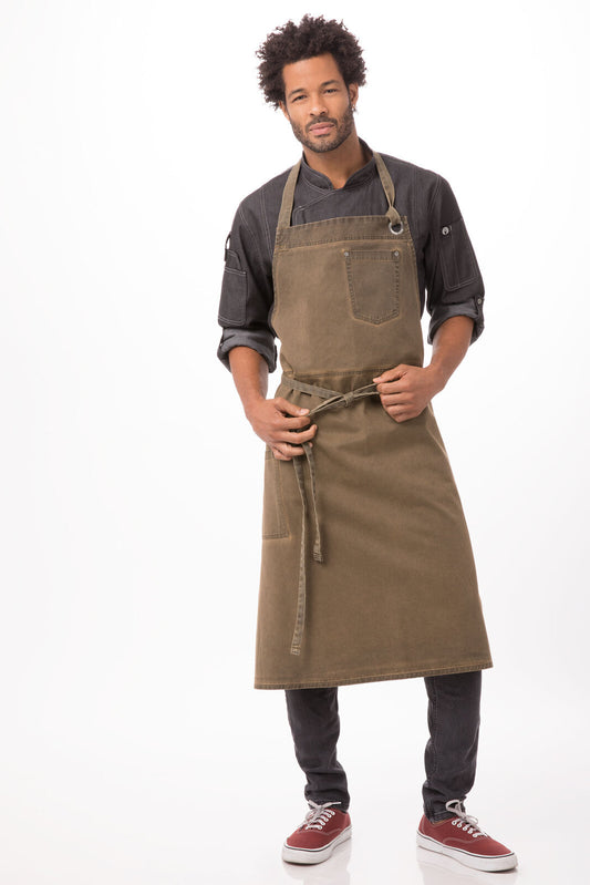 Chef Works Dorset Chef's Bib Apron-(ABCAQ004)