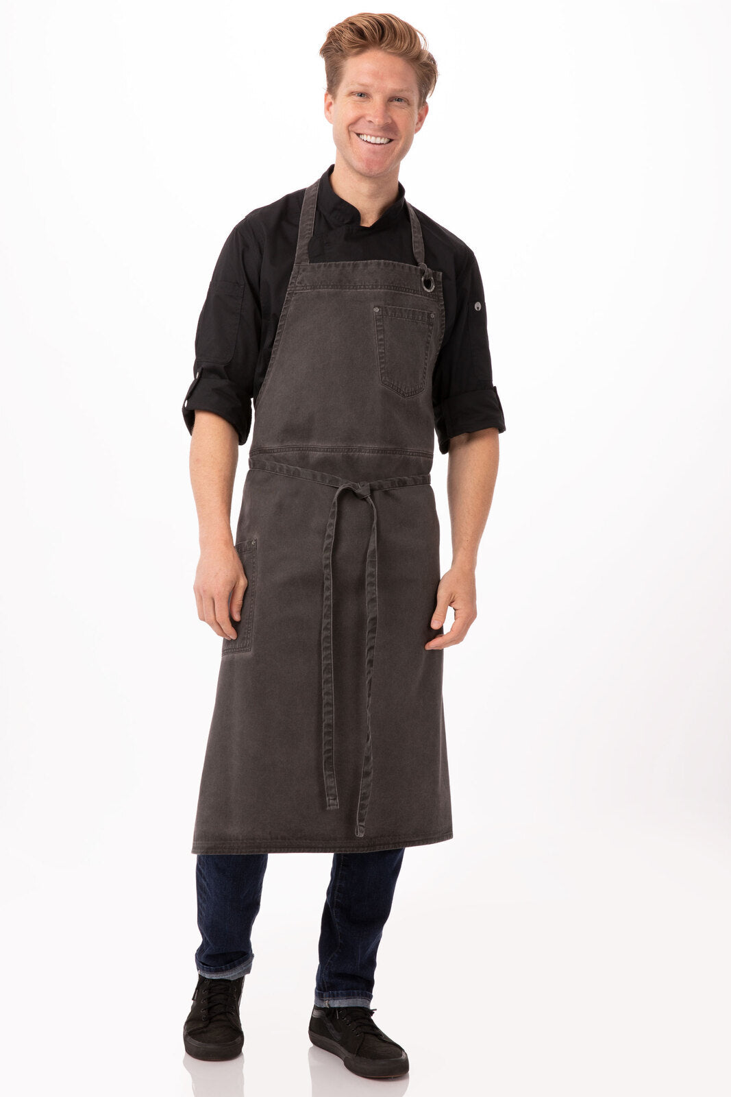 Chef Works Dorset Chef's Bib Apron (ABCAQ004) – Uniform Wholesalers