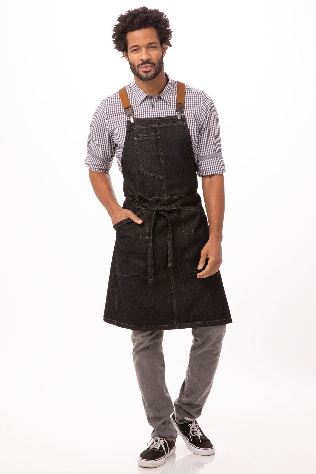 Chef Works Berkeley Bib Apron (ABS01)