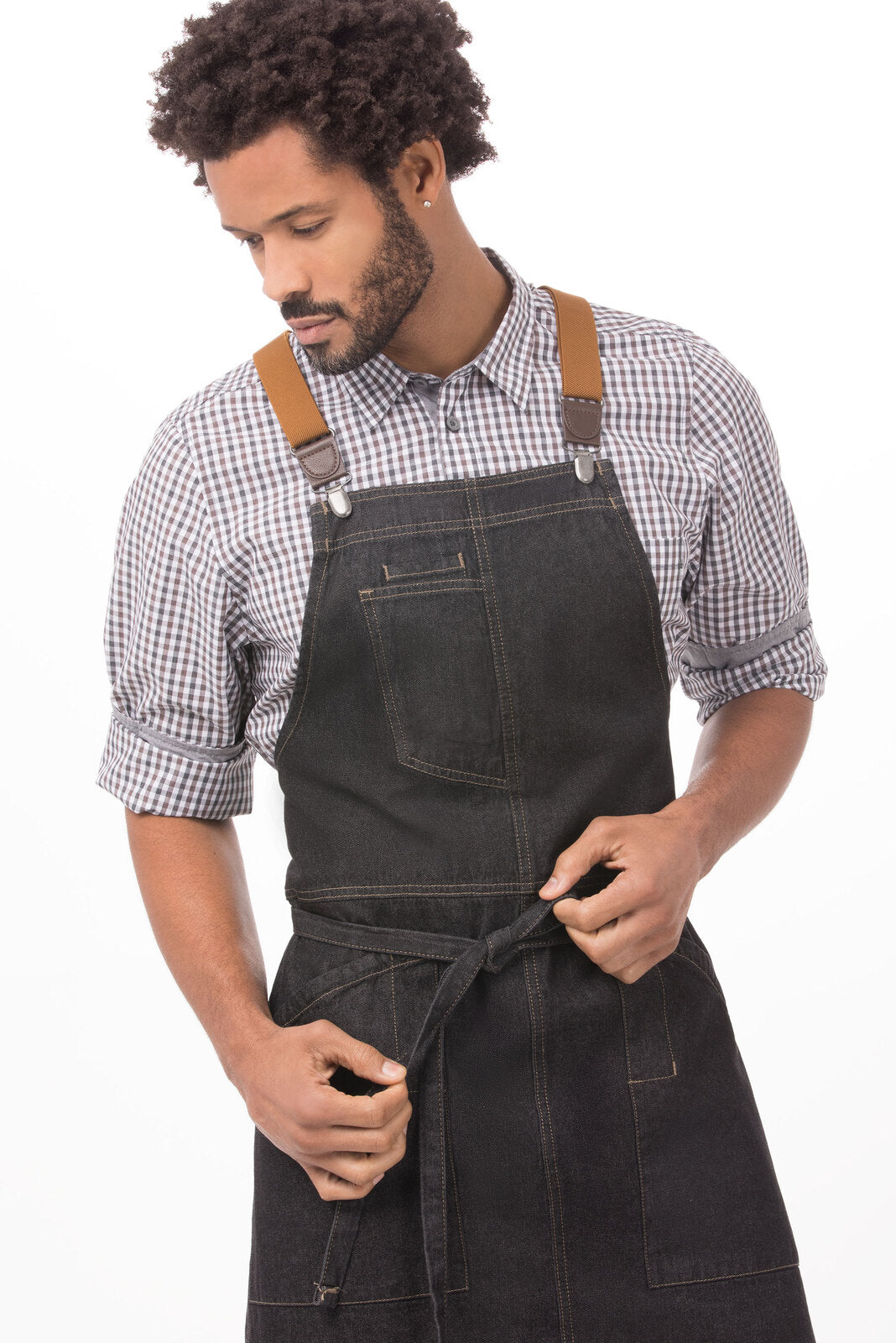 Chef Works Berkeley Bib Apron (ABS01)