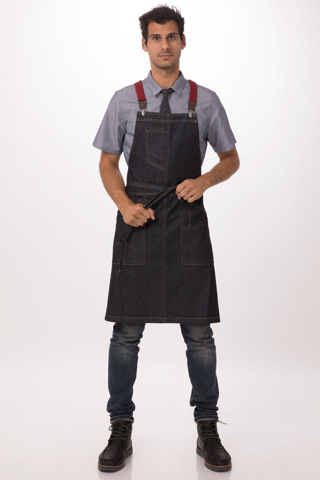 Chef Works Berkeley Bib Apron (ABS01)