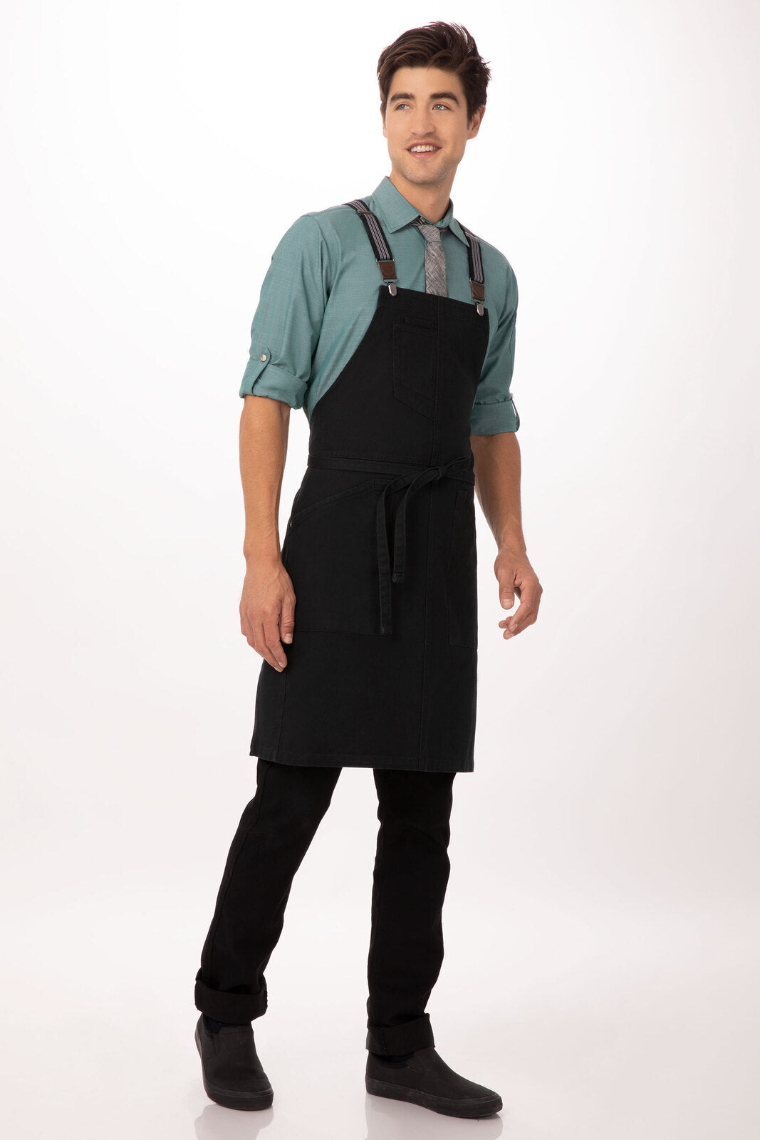 Chef Works Berkeley Bib Apron (ABS01)